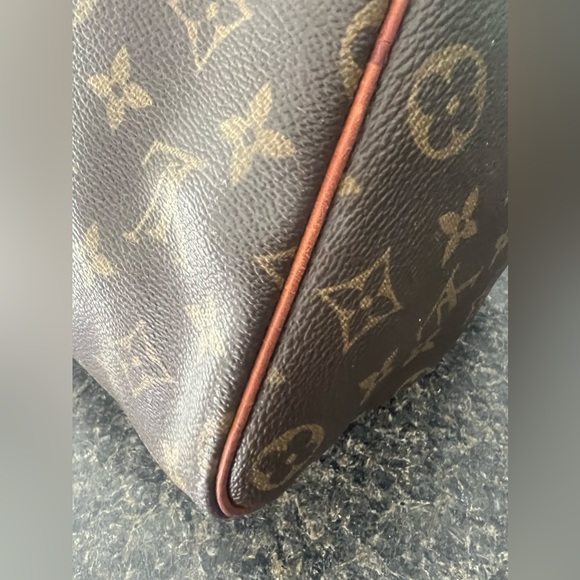 Authentic LOUIS VUITTON keepall 45 travel bag vachetta leather vintage - Picture 11 of 17